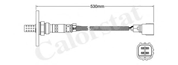 Imagine Sonda Lambda CALORSTAT by Vernet LS140295