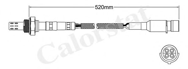 Imagine Sonda Lambda CALORSTAT by Vernet LS140316
