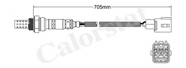 Imagine Sonda Lambda CALORSTAT by Vernet LS140371