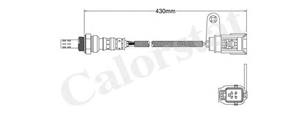 Imagine Sonda Lambda CALORSTAT by Vernet LS140402