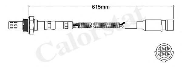 Imagine Sonda Lambda CALORSTAT by Vernet LS140434