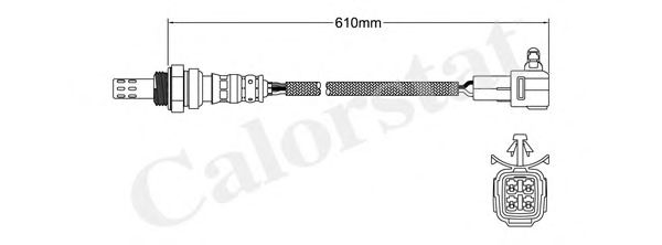 Imagine Sonda Lambda CALORSTAT by Vernet LS140443