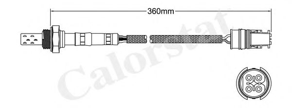 Imagine Sonda Lambda CALORSTAT by Vernet LS140480