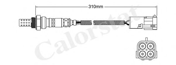 Imagine Sonda Lambda CALORSTAT by Vernet LS140487