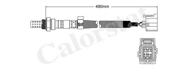 Imagine Sonda Lambda CALORSTAT by Vernet LS140543