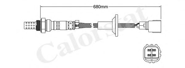 Imagine Sonda Lambda CALORSTAT by Vernet LS140624