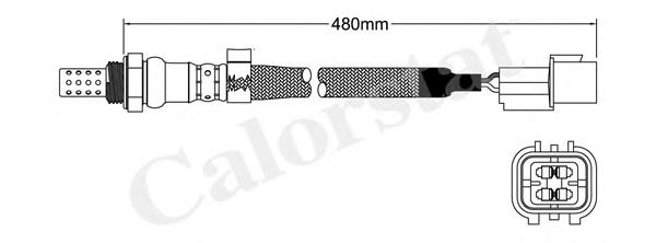 Imagine Sonda Lambda CALORSTAT by Vernet LS140630