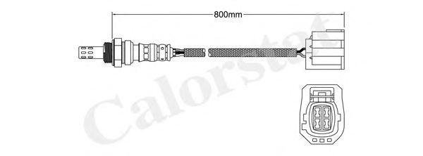 Imagine Sonda Lambda CALORSTAT by Vernet LS140657