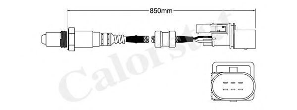 Imagine Sonda Lambda CALORSTAT by Vernet LS150004