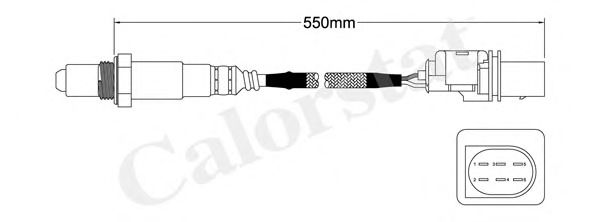 Imagine Sonda Lambda CALORSTAT by Vernet LS150015