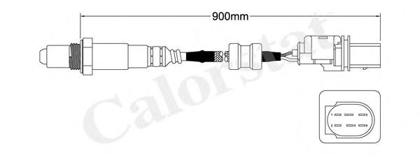 Imagine Sonda Lambda CALORSTAT by Vernet LS150053