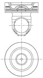 Piston NÜRAL 87-143600-00