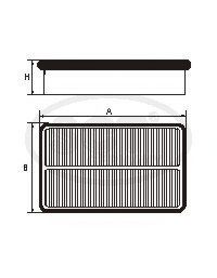 Imagine Filtru aer SCT Germany SB 2228