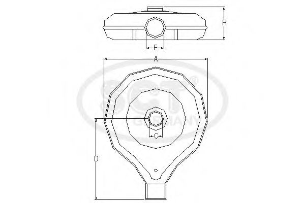 Imagine Filtru aer SCT Germany SB 688