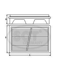 Imagine Filtru aer SCT Germany SB 957