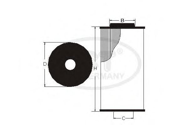 Imagine Filtru ulei SCT Germany SH 4055 L