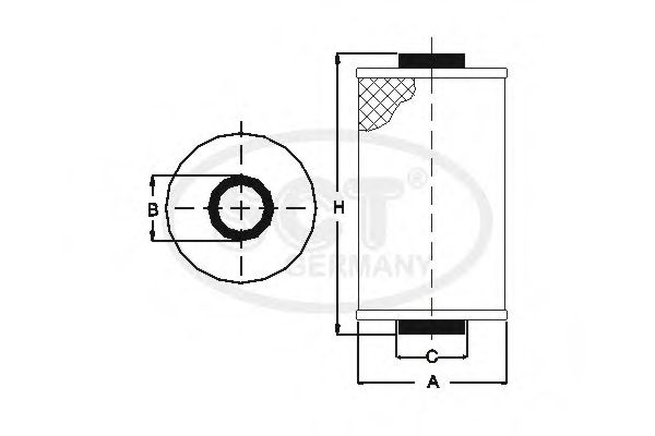 Imagine Filtru ulei SCT Germany SH 409 P