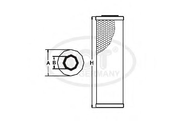 Imagine Filtru ulei SCT Germany SH 435 P