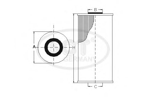 Imagine Filtru ulei SCT Germany SH 445