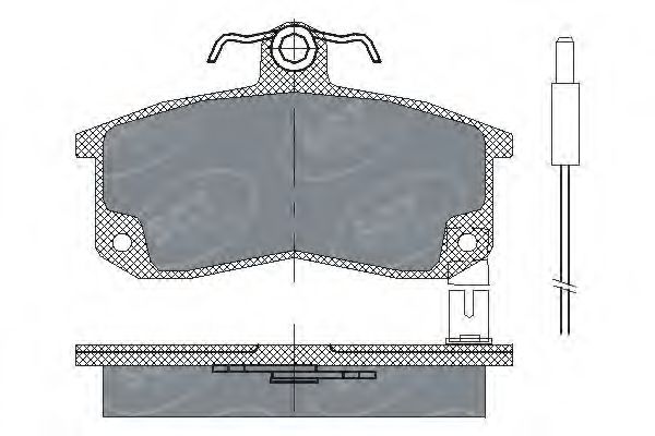 Imagine set placute frana,frana disc SCT Germany SP 216 PR