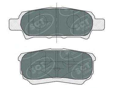 Imagine set placute frana,frana disc SCT Germany SP 373 PR