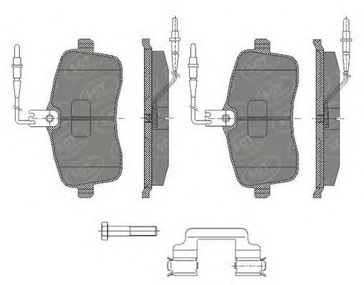 Imagine set placute frana,frana disc SCT Germany SP 429 PR