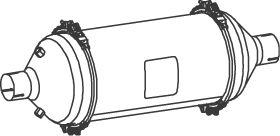 Set echipare, filtru funingine/particule DINEX 43123