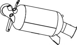 Filtru funingine/particule, sist.de esapament DINEX 74345