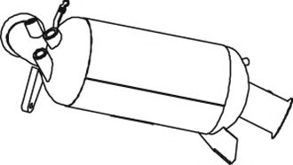 Filtru funingine/particule, sist.de esapament DINEX 74347