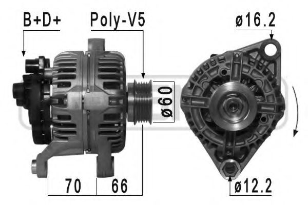 Imagine Generator / Alternator ERA 209027