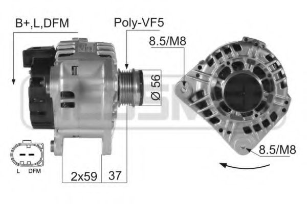 Imagine Generator / Alternator ERA 210007