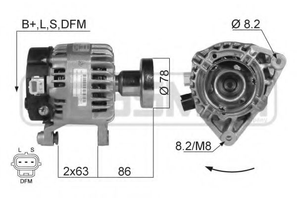 Imagine Generator / Alternator ERA 210013