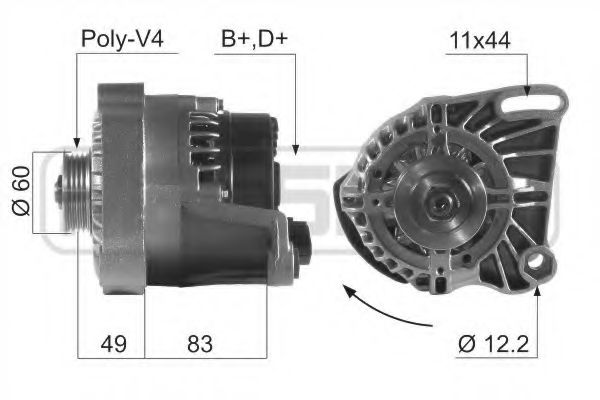 Imagine Generator / Alternator ERA 210027