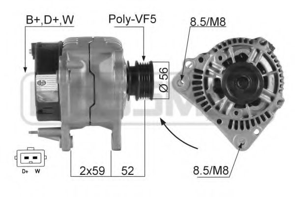 Imagine Generator / Alternator ERA 210047