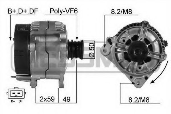 Imagine Generator / Alternator ERA 210061