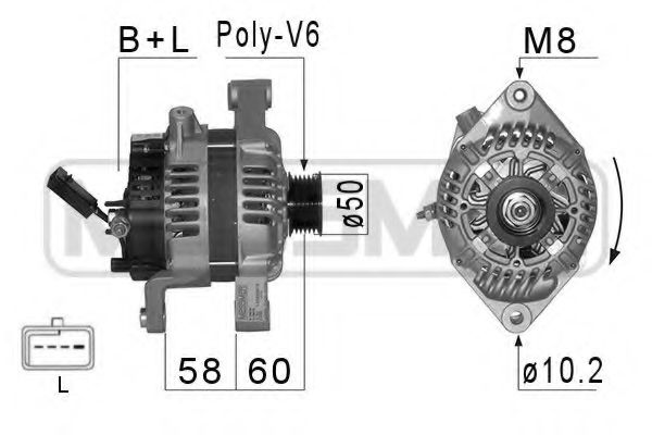 Imagine Generator / Alternator ERA 210100