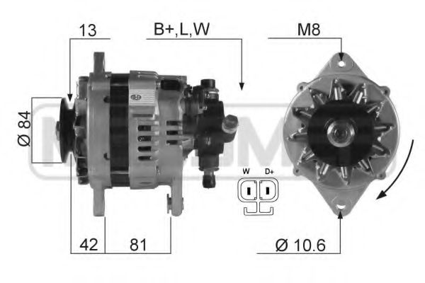 Imagine Generator / Alternator ERA 210103