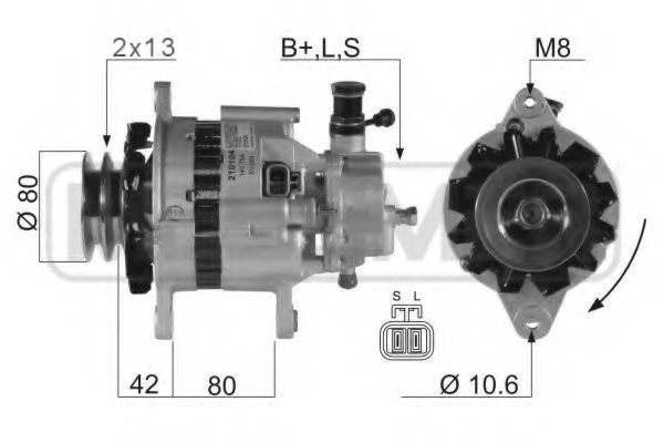 Imagine Generator / Alternator ERA 210104