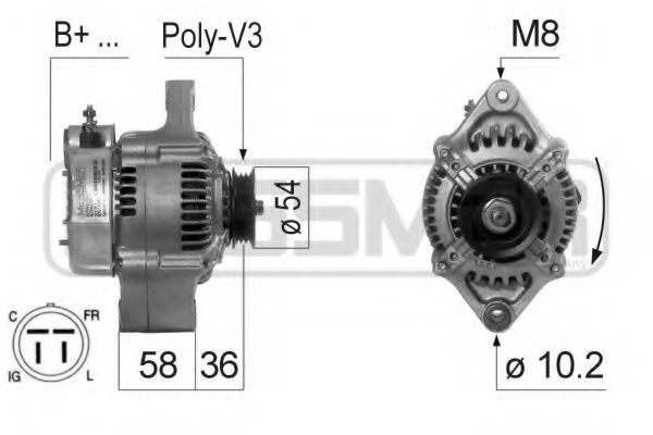 Imagine Generator / Alternator ERA 210119