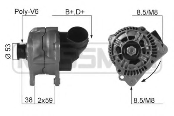 Imagine Generator / Alternator ERA 210152