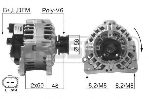 Imagine Generator / Alternator ERA 210203