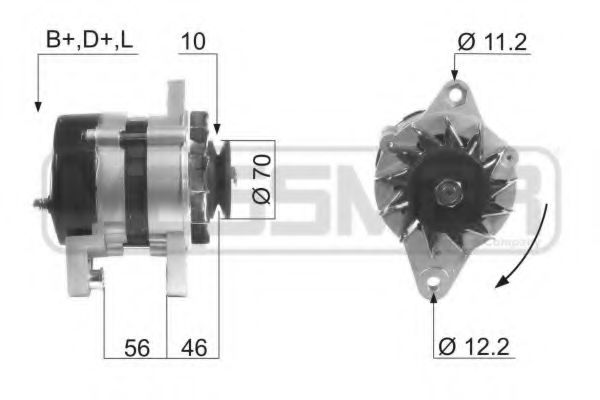 Imagine Generator / Alternator ERA 210209