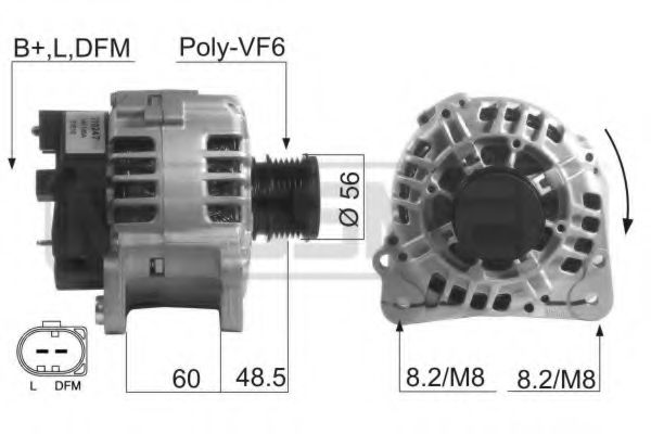 Imagine Generator / Alternator ERA 210247