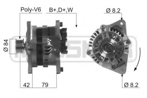 Imagine Generator / Alternator ERA 210253