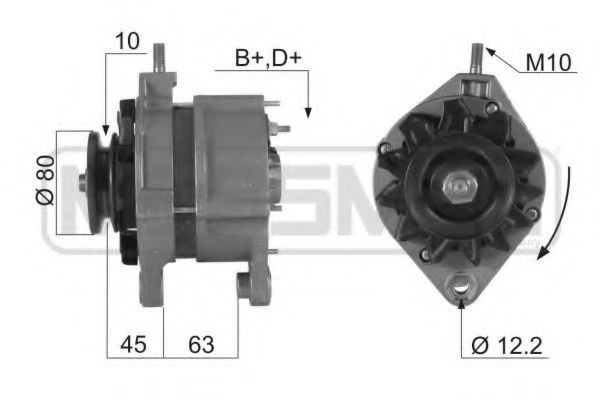 Imagine Generator / Alternator ERA 210257