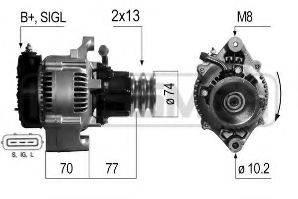 Imagine Generator / Alternator ERA 210267