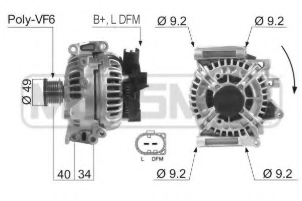 Imagine Generator / Alternator ERA 210273