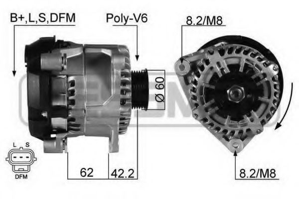 Imagine Generator / Alternator ERA 210365