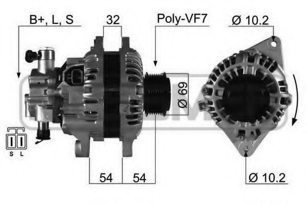 Imagine Generator / Alternator ERA 210381