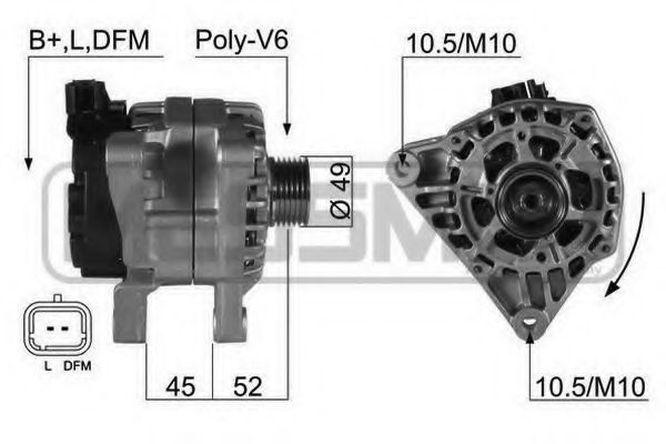 Imagine Generator / Alternator ERA 210396